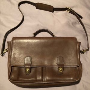 Coach Vintage Leather Briefcase